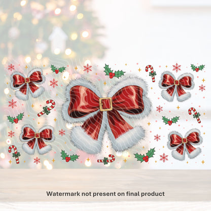 Coquette Christmas | UV DTF Wrap
