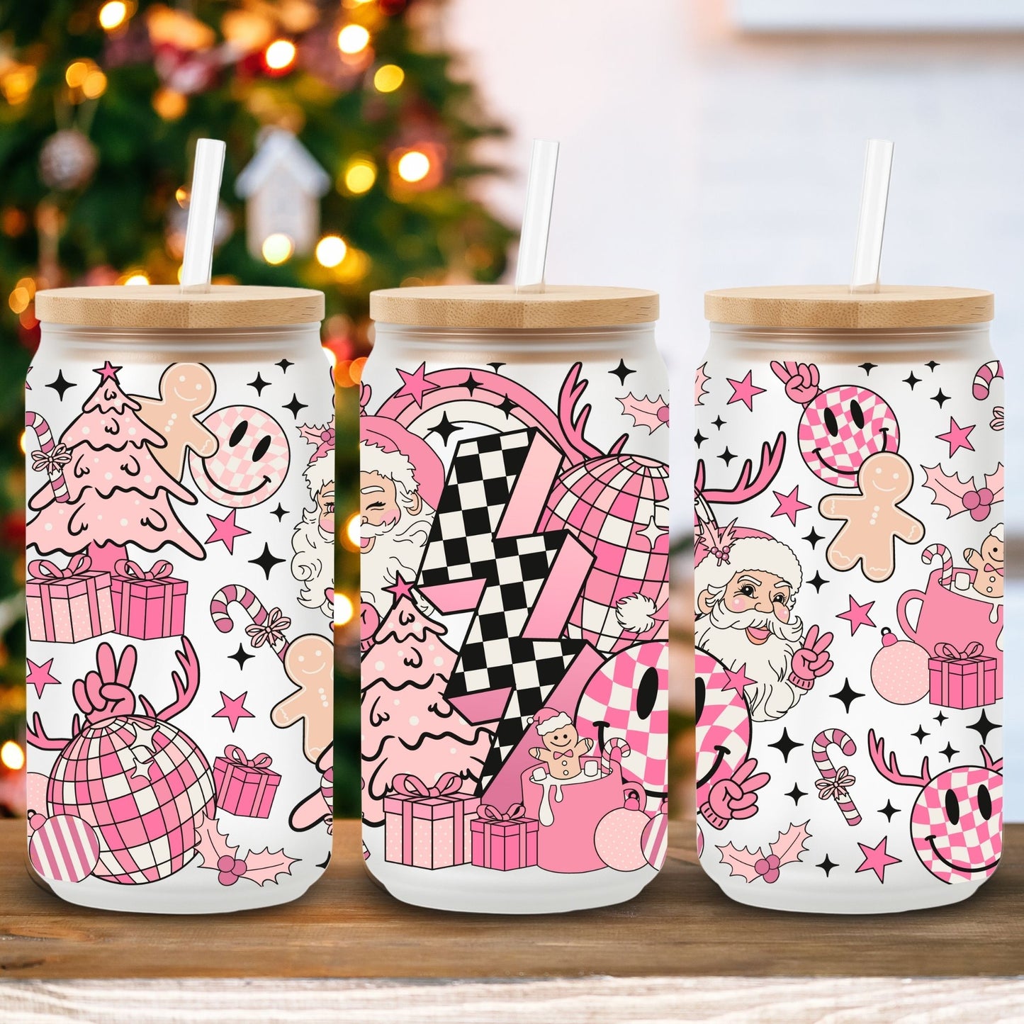 Retro Christmas | UV DTF Wrap