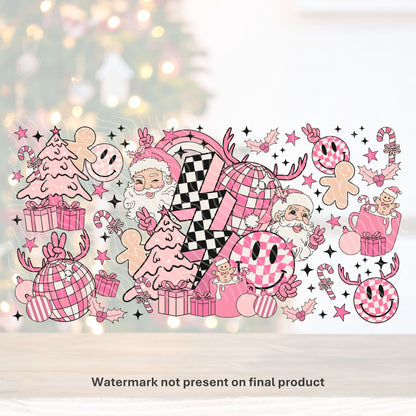 Retro Christmas | UV DTF Wrap