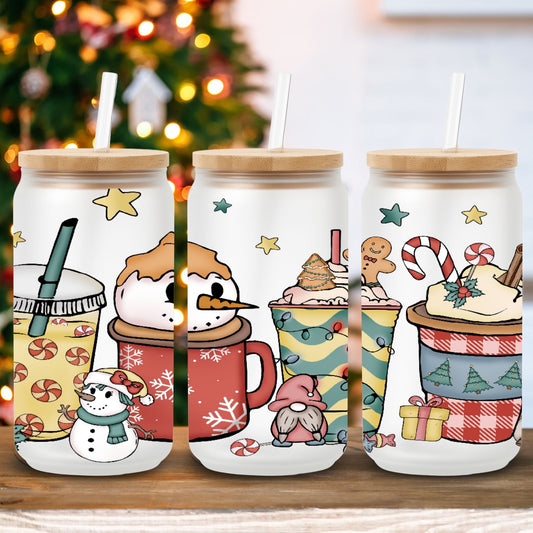 Winter Drinks | UV DTF Wrap