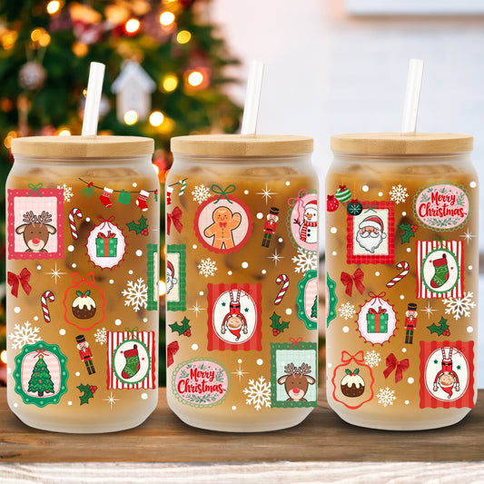 Christmas Frames | UV DTF Wrap