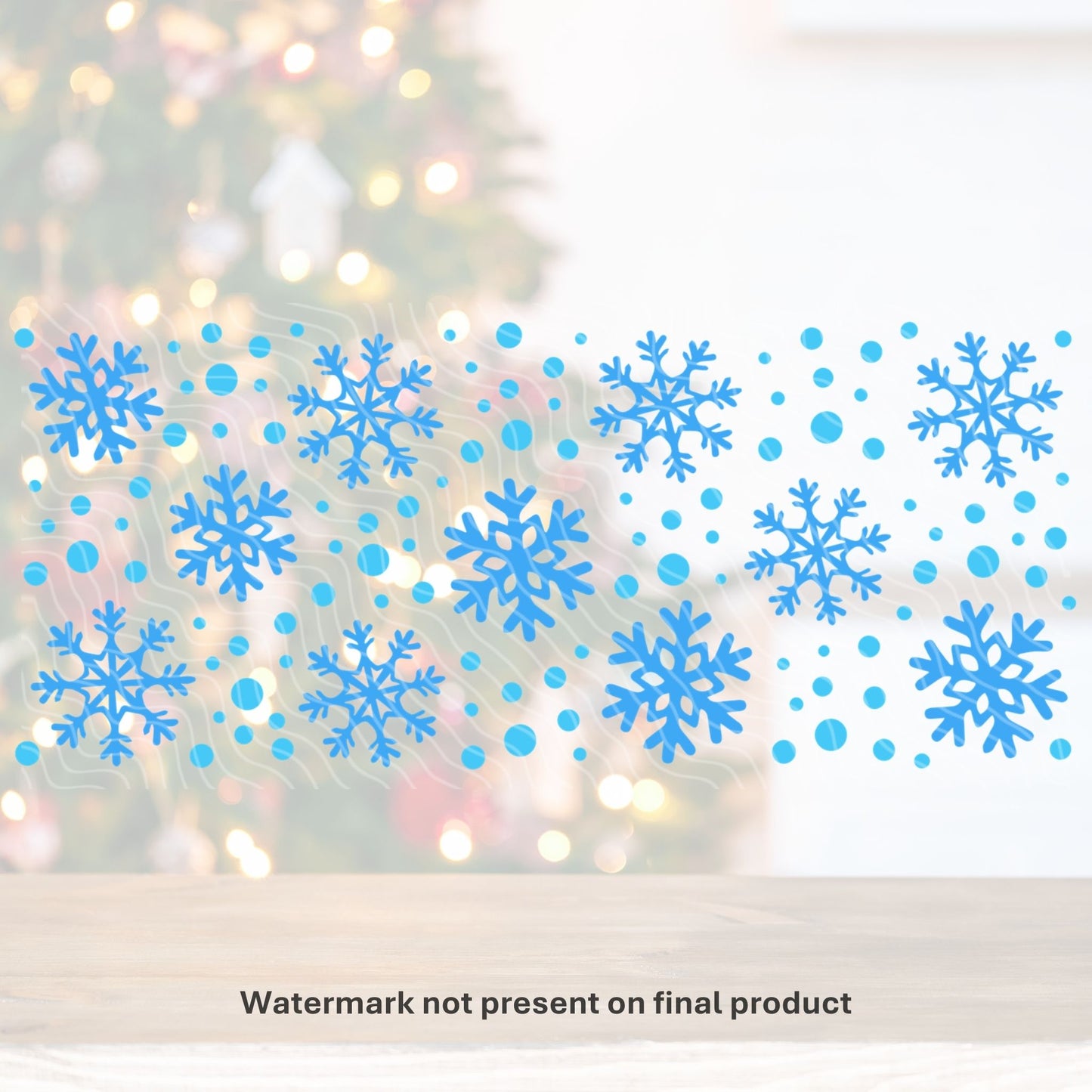 Snowflake | UV DTF Wrap