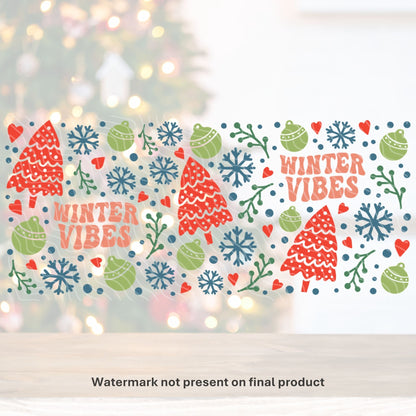 Winter Vibes | UV DTF Wrap