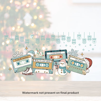 Snowman Tunes | UV DTF Wrap