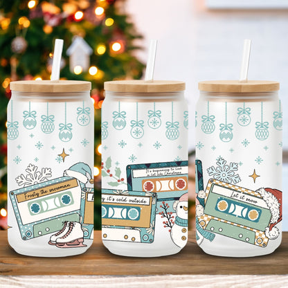 Snowman Tunes | UV DTF Wrap