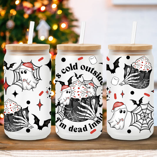 Cold Outside, Dead Inside | UV DTF Wrap