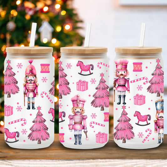 Pink Nutcrackers | UV DTF Wrap