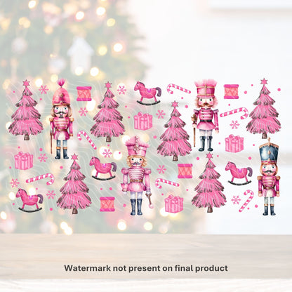Pink Nutcrackers | UV DTF Wrap