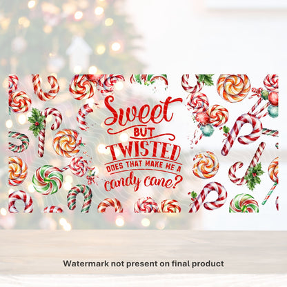 Sweet But Twisted | UV DTF Wrap