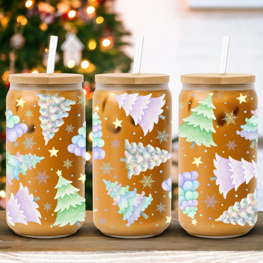 Pastel Trees | UV DTF Wrap