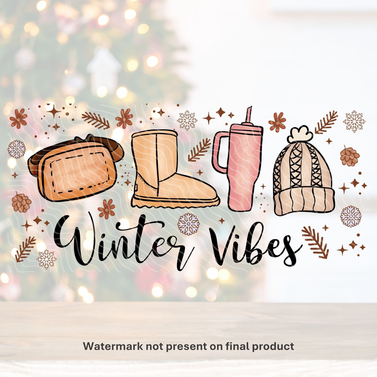 Winter Vibes | UV DTF Wrap