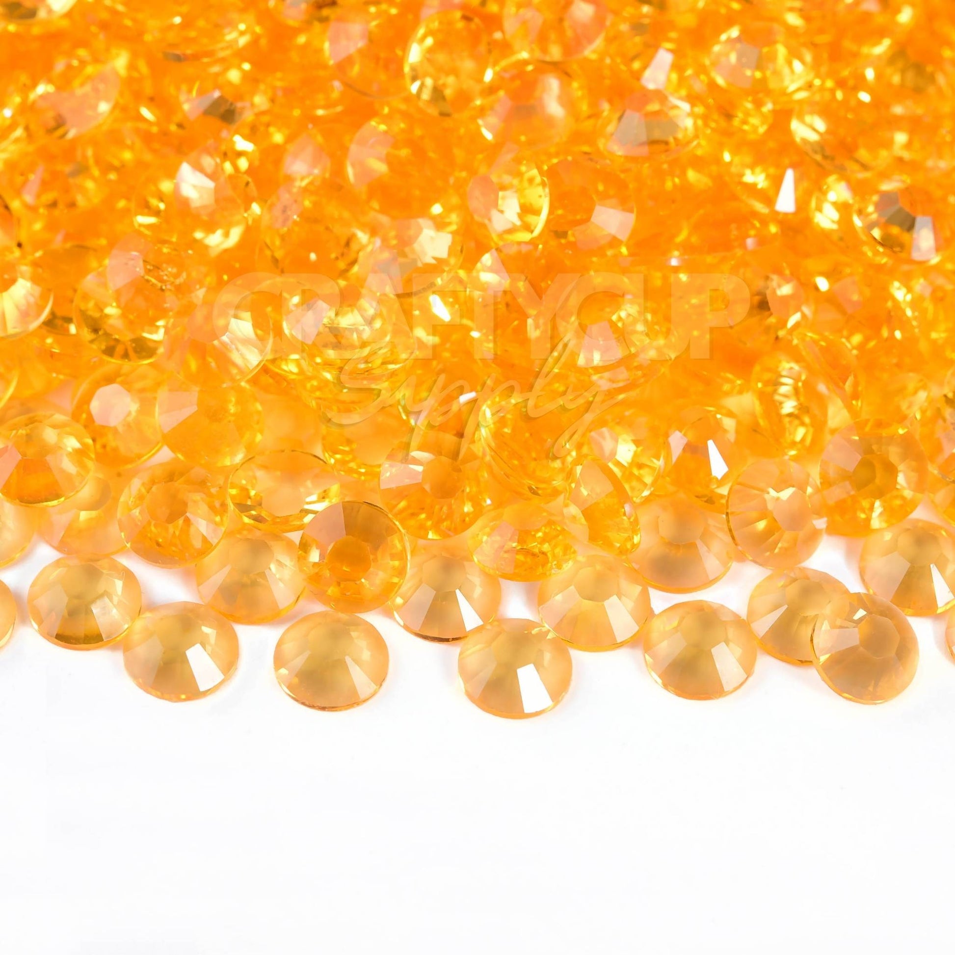 orange rhinestones