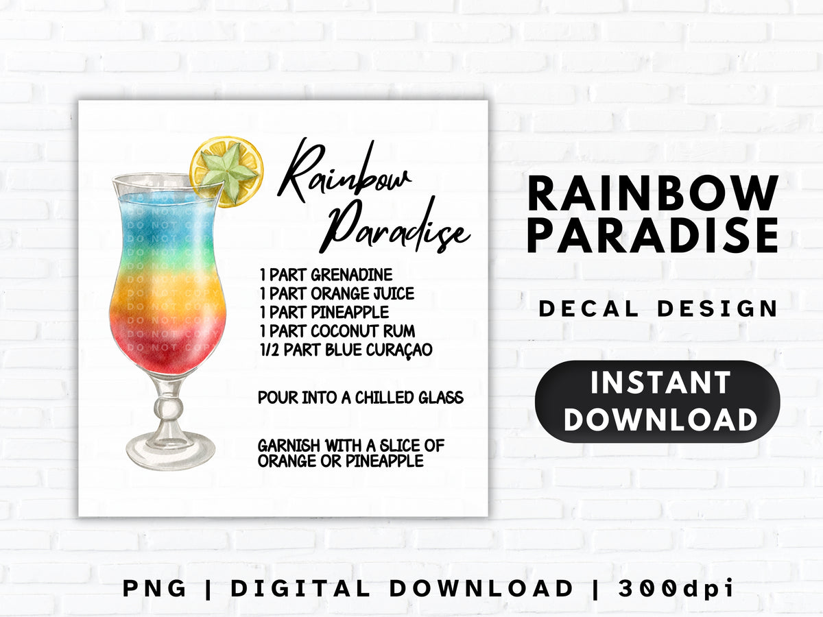 Rainbow Paradise | Digital Download