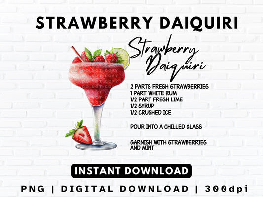 Strawberry Daiquiri | Digital Download