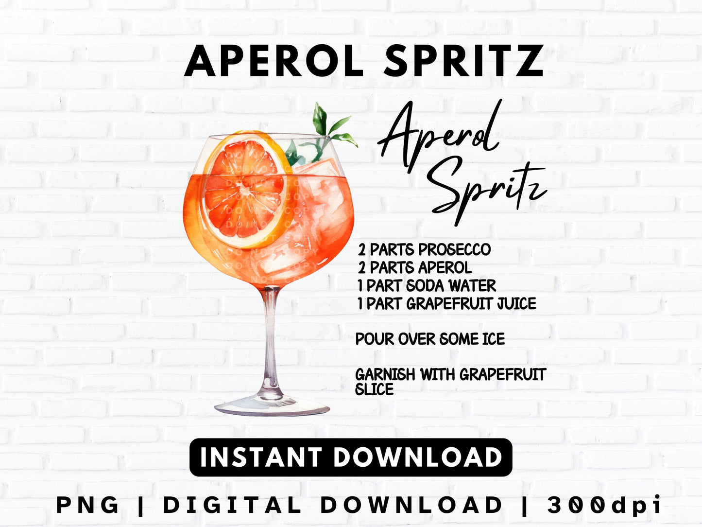 Aperol Spritz | Digital Download