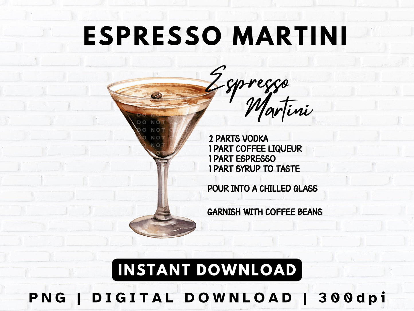 Espresso Martini | Digital Download