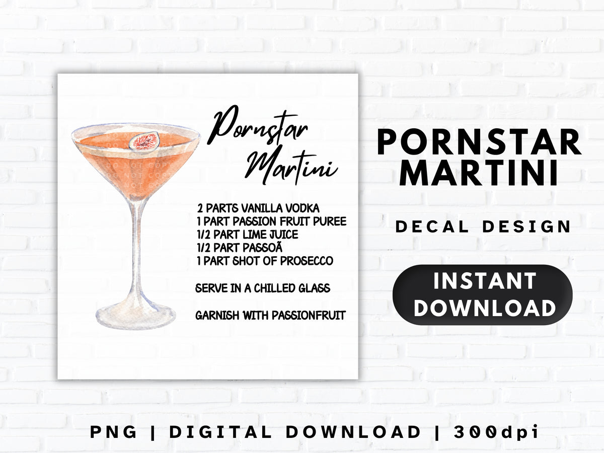 Pornstar Martini | Digital Download