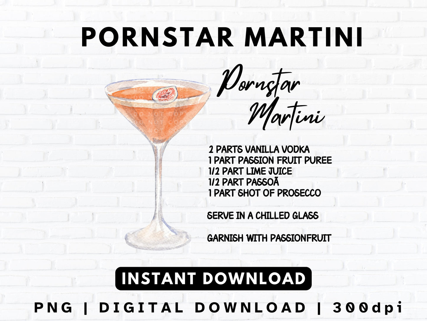 Pornstar Martini | Digital Download