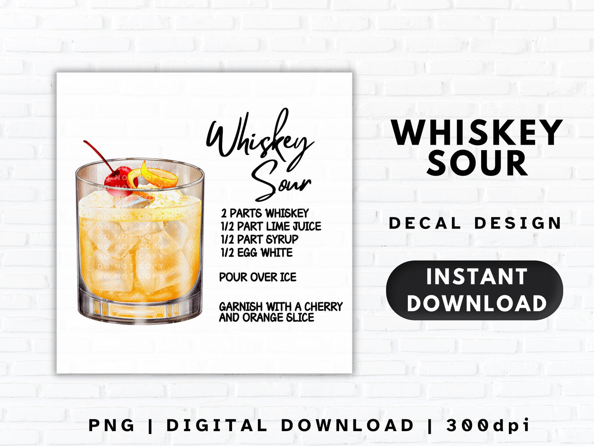 Whiskey Sour | Digital Download