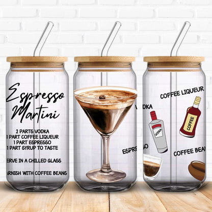 Espresso Martini | UV DTF Wrap