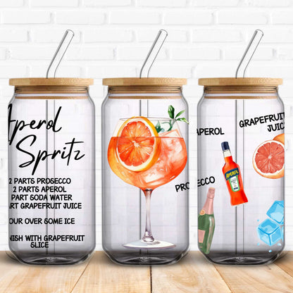 Aperol Spritz | UV DTF Wrap