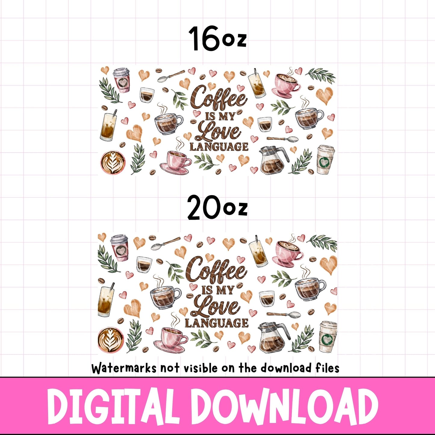 Coffee Is My Love Language | Digital Download