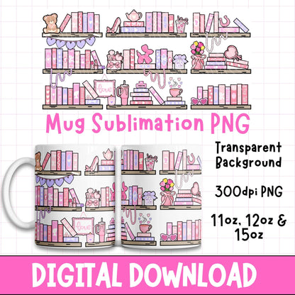 Coquette Bookshelf | Digital Download