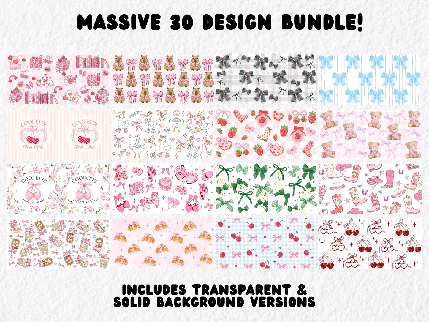 Coquette Mug Bundle | Digital Download