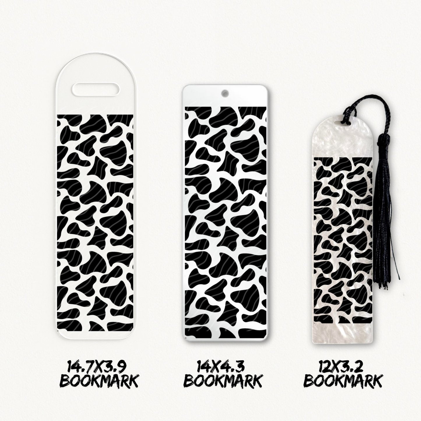 Cow Print | Bookmark UV DTF