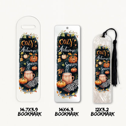 Cozy Autumn Season | Bookmark UV DTF