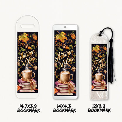 Autumn Vibes | Bookmark UV DTF