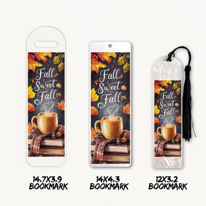 Fall Sweet Fall | Bookmark UV DTF