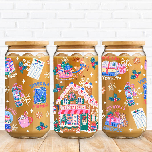 Gingerbread Bookstore | UV DTF Wrap