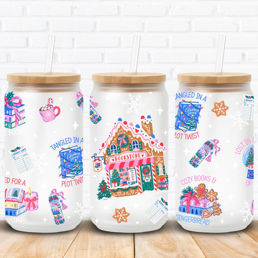 Gingerbread Bookstore | UV DTF Wrap