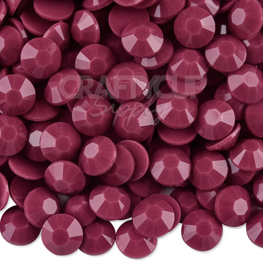 Solid Series - Cranberry Rhinestones (28g)