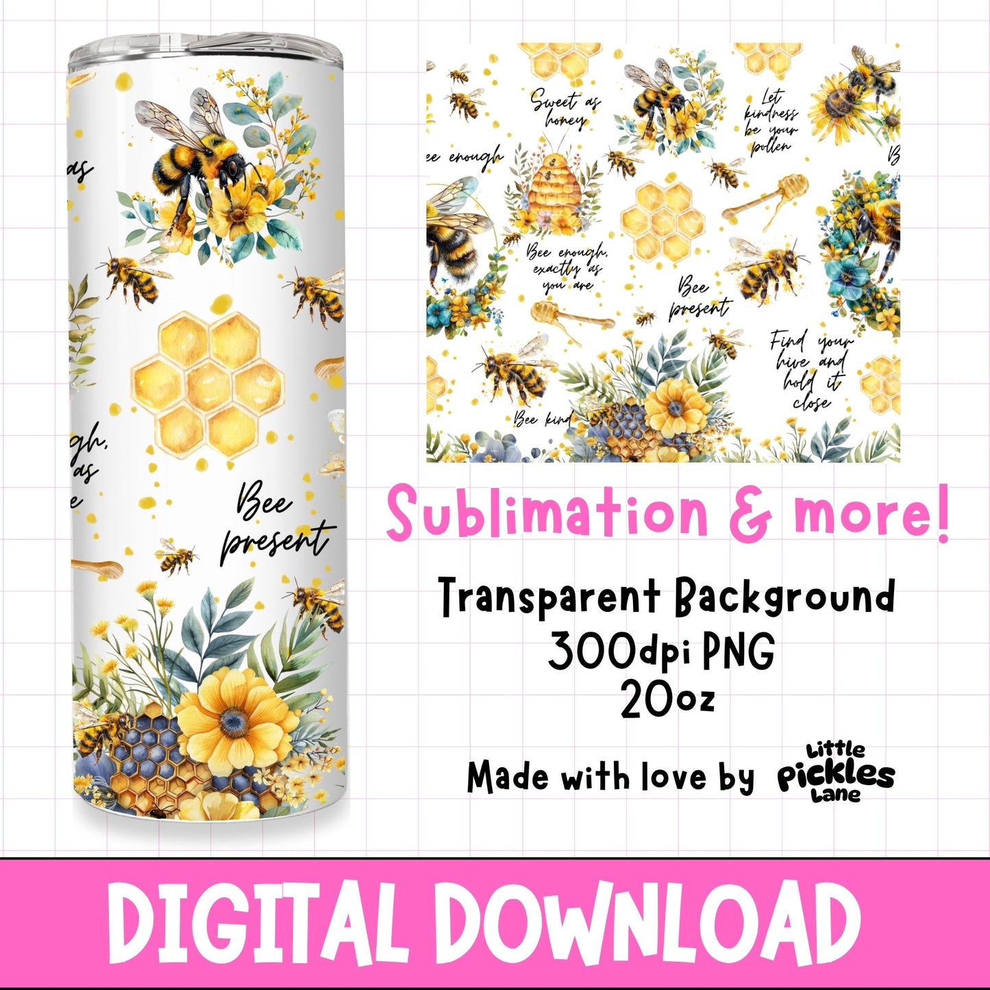 Bee Affirmations | Digital Download