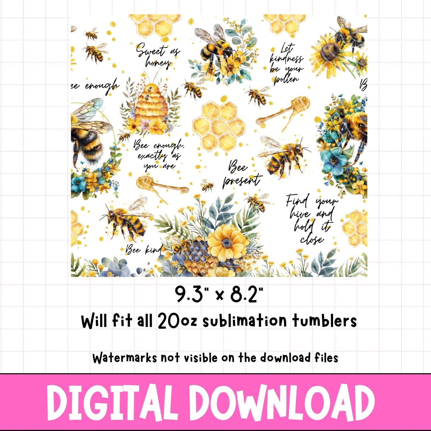 Bee Affirmations | Digital Download