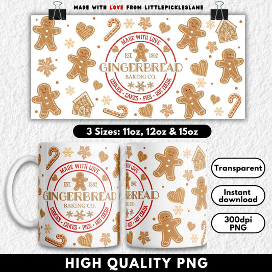 Gingerbread Baking Co. | Digital Download