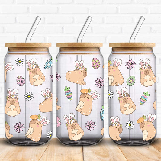 capybara uv dtf prints for cups and tumblers