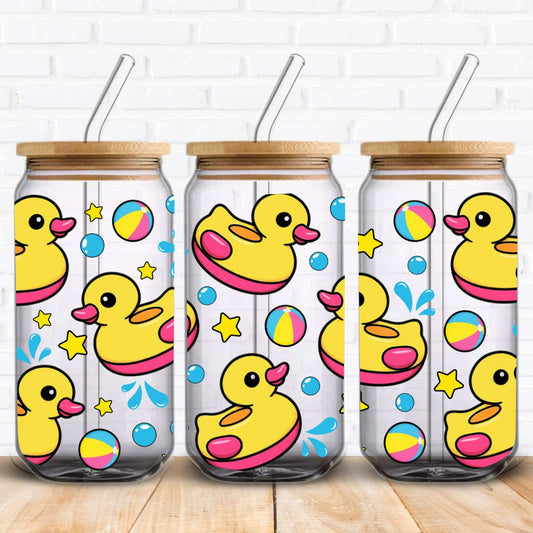 Ducky Pool Party | UV DTF Wrap
