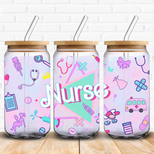 Retro Nurse | UV DTF Wrap