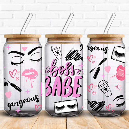 boss babe tumbler wraps sparkle craft vinyl