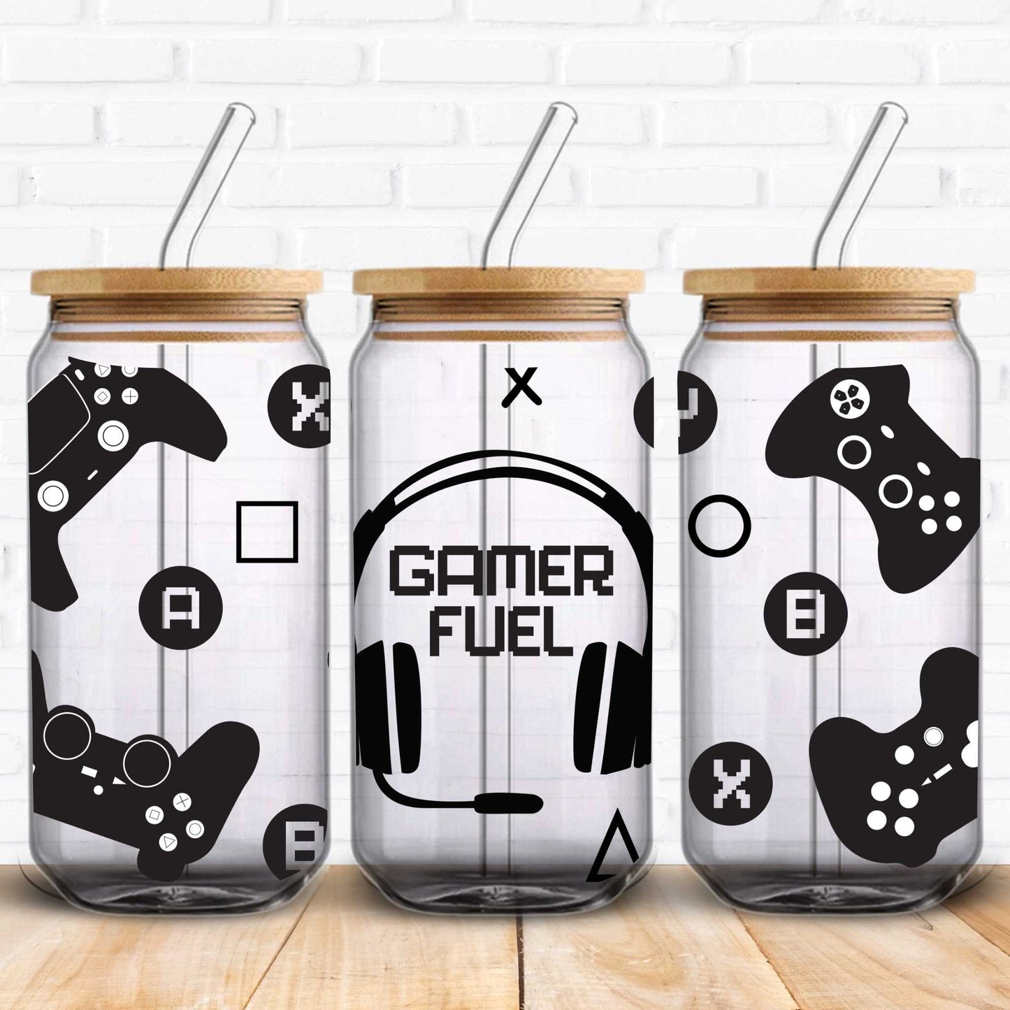 gamer gaming cup wraps