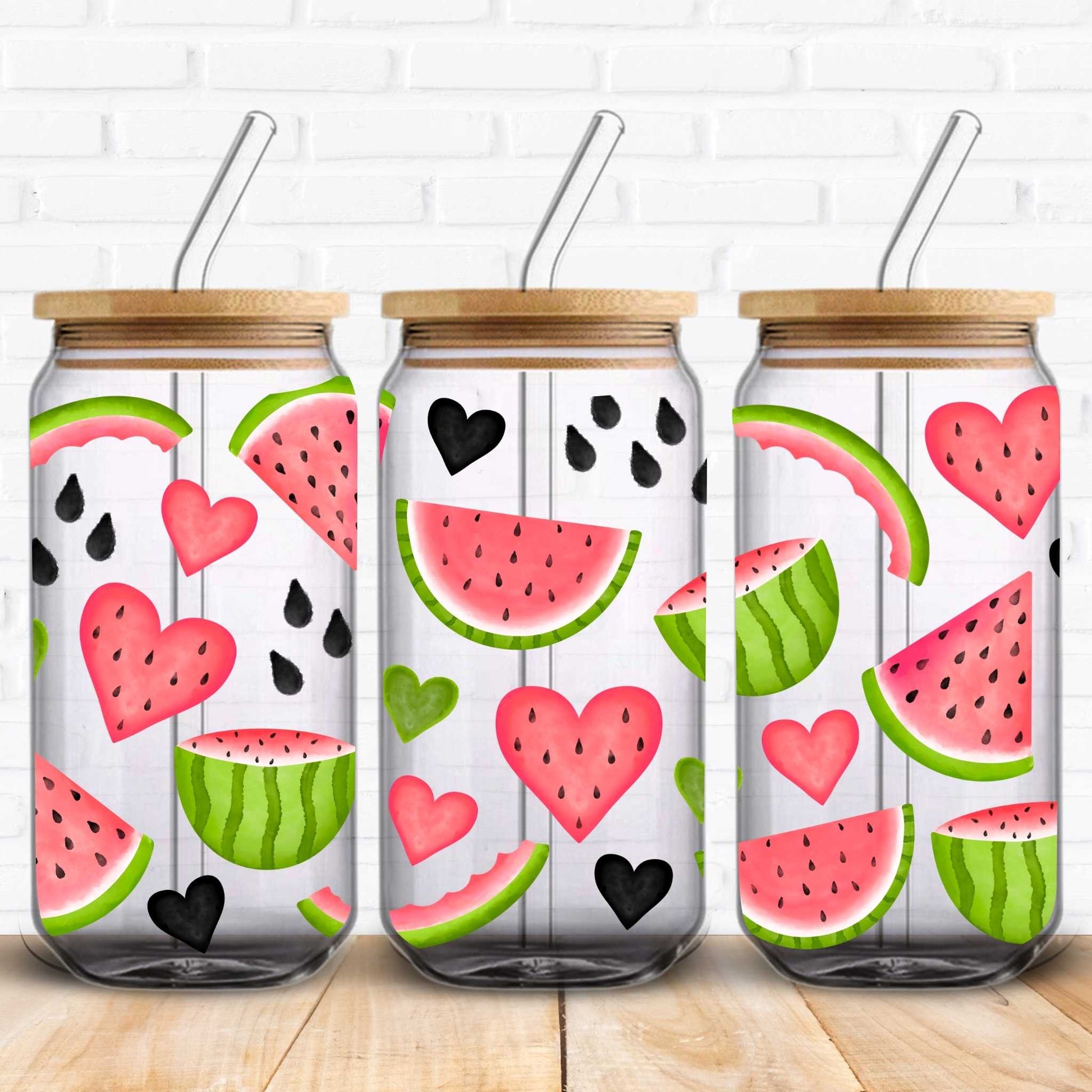 cute watermelon cup wraps