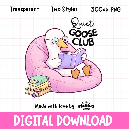 Quiet Goose Book Club | Digital Download