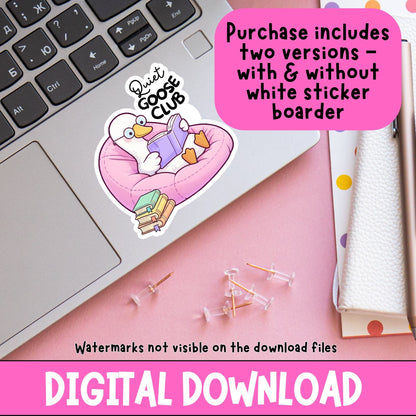 Quiet Goose Book Club | Digital Download