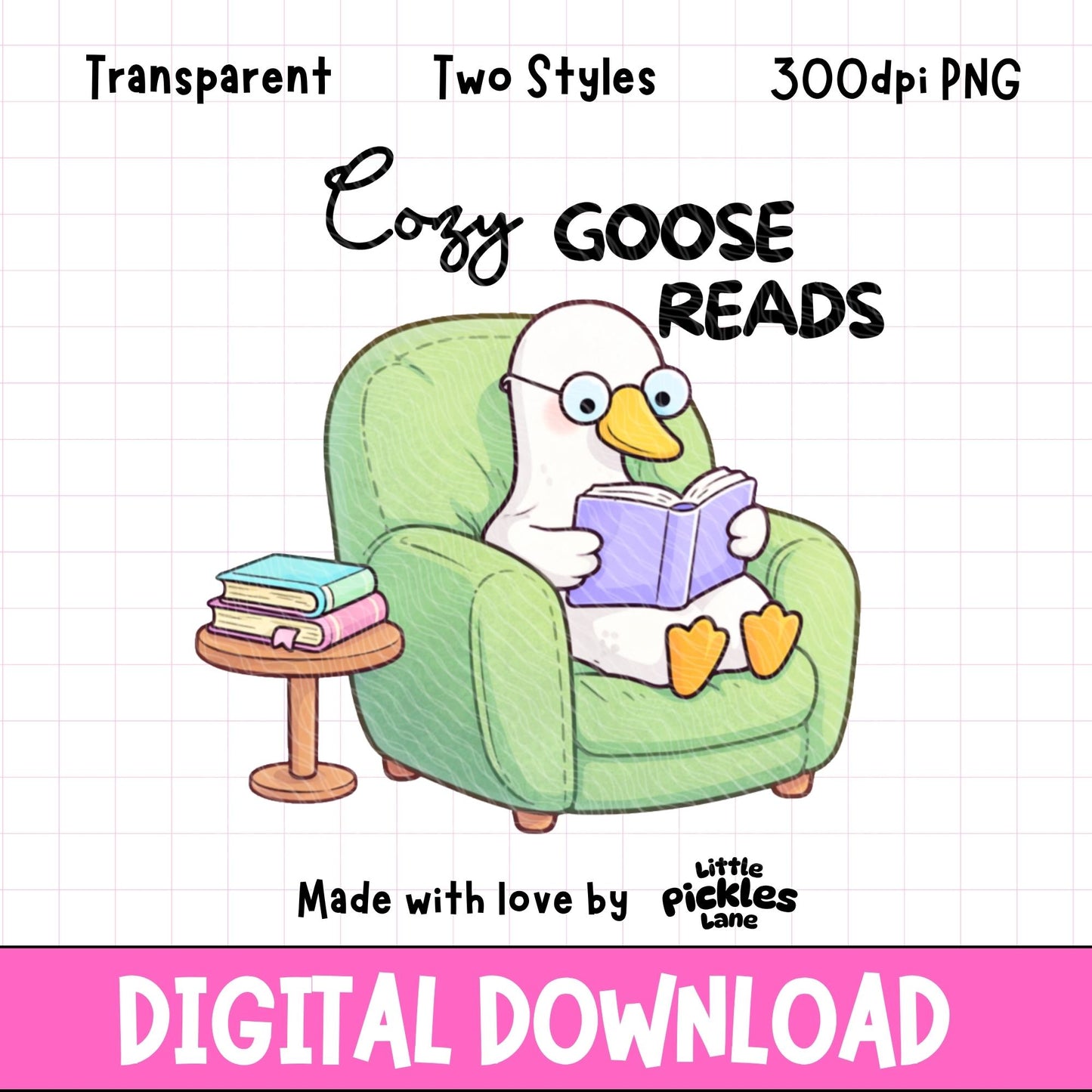 Cozy Goose Reads | Digital Download