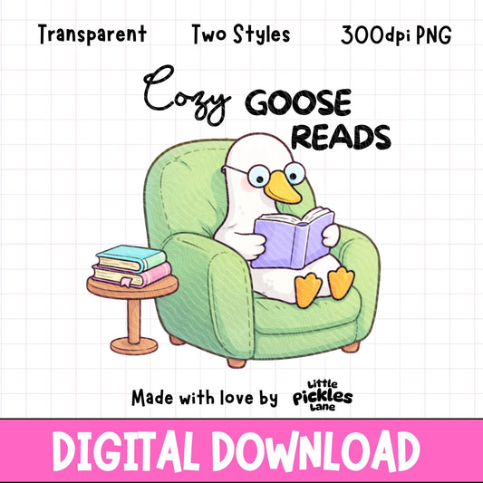 Cozy Goose Reads | Digital Download