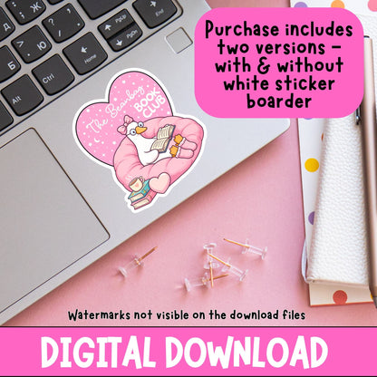 Beanbag Book Club Goose | Digital Download