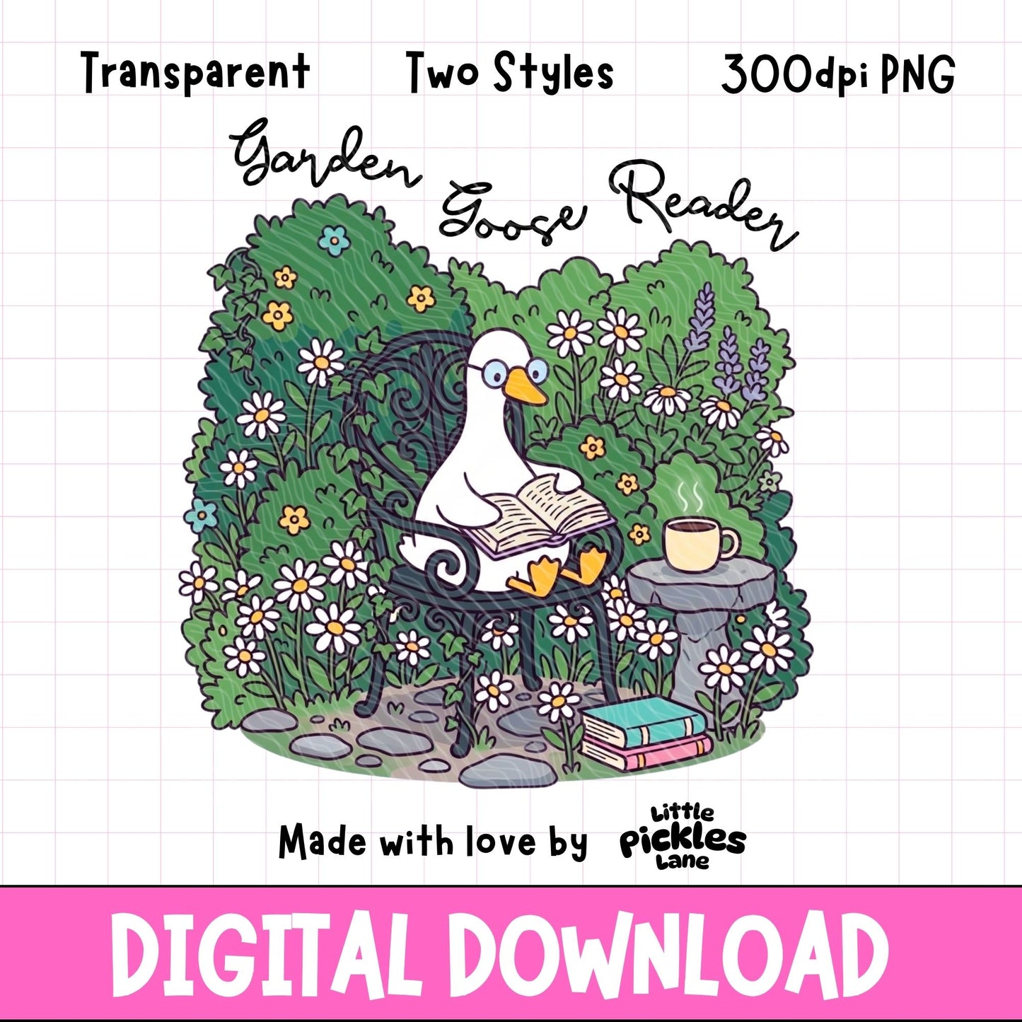 Garden Goose Reader | Digital Download